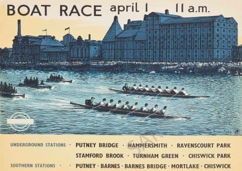 The Oxford & Cambridge University Boat Race 1939