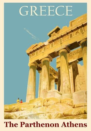 The Parthenon, Athens, Greece