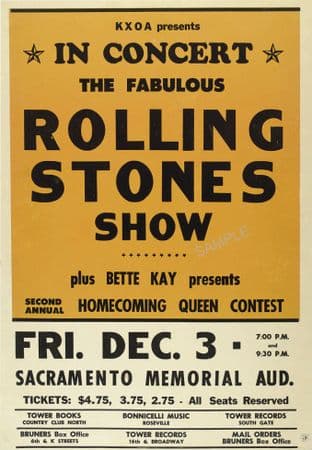 The Rolling Stones Sacramento
