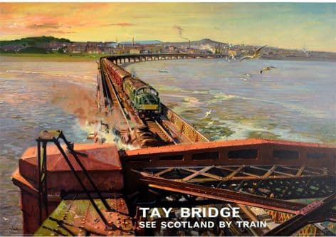 The Tay Bridge Terrence Cuneo British Rail