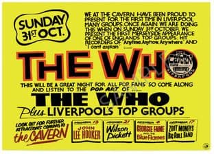 The Who the Cavern club Liverpool 1965