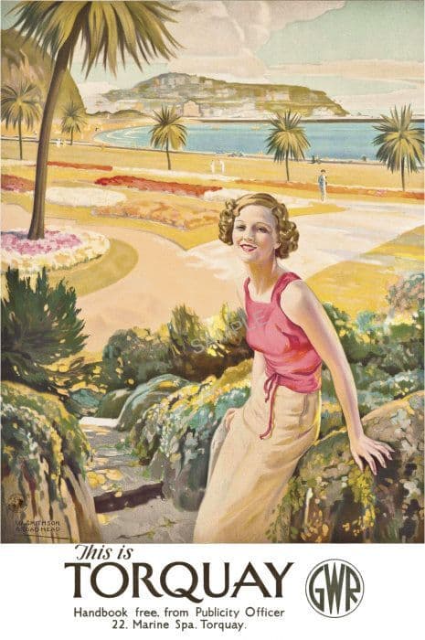 Torquay  Art Deco Girl