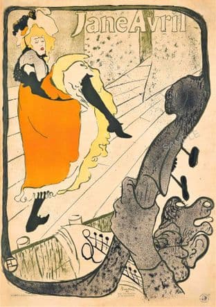Toulouse-Lautrec Jane Avril