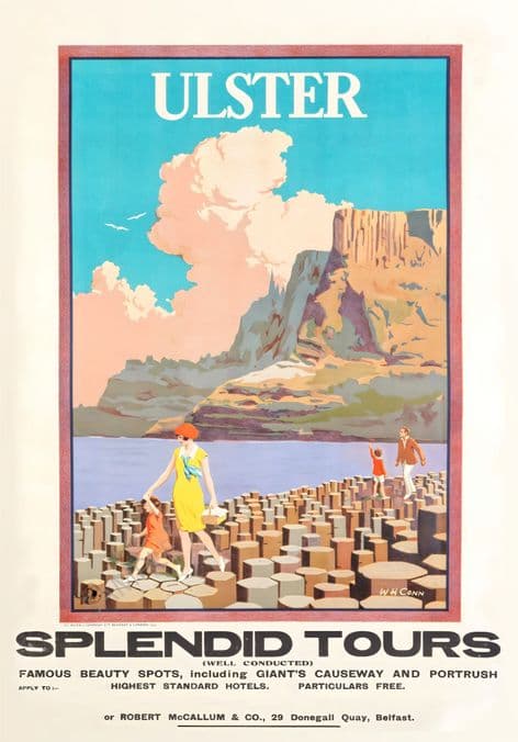 Ulster Splendid Tours Giants Cause Way Northern Ireland