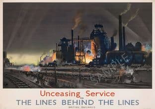 Unceasing Service British Railways Frank Mason the Lines behind the Lines