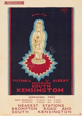 Victoria & Albert Museum Kuan-Yin Edward McKnight Kauffer