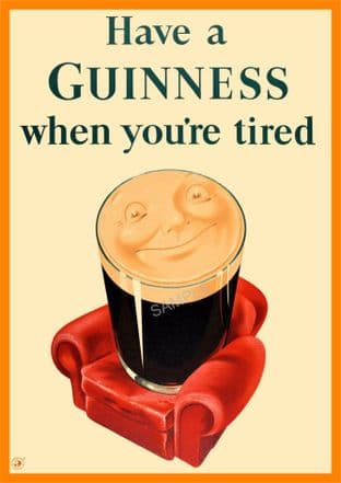 Vintage Guinness Poster