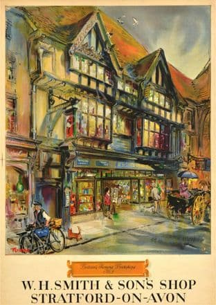 W.H. Smiths Britains famous bookshops no 2 Stratford upon Avon