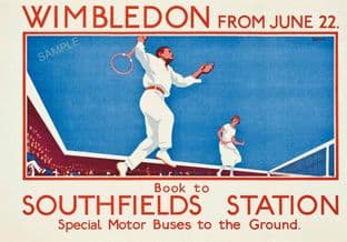 Wimbledon Tennis Club London Underground