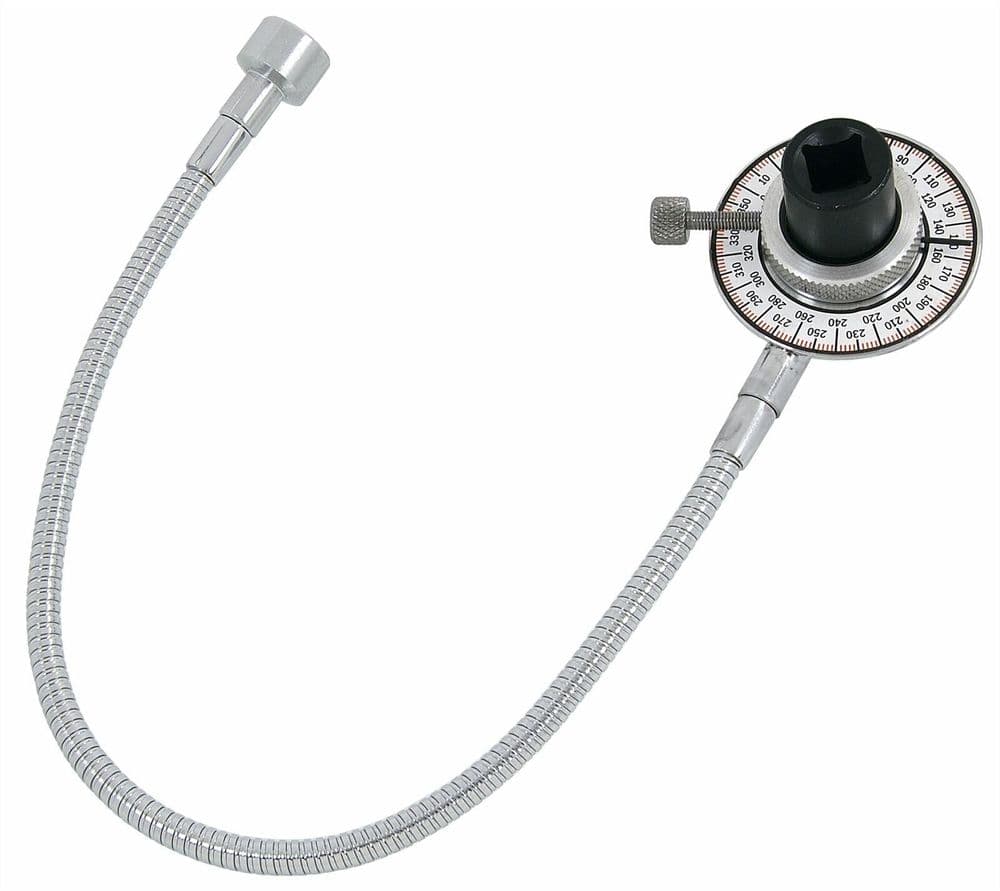 1/2" Drive Torque Angle Gauge With Flexible Arm