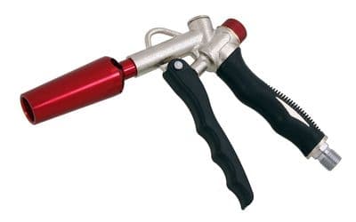 1/4" Air Blow Duster Gun With Flow Regulator And Venturi Nozzle For More Power