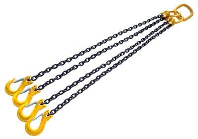 1 Meter 4 Ton Heavy Duty Lifting Sling Chain With 4 Legs Ce Approved