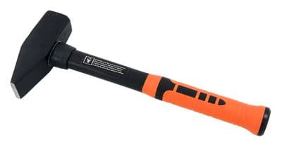 1.5Kg Machinist Blacksmith Cross Pein Chipping Hammer & Fiberglass Handle