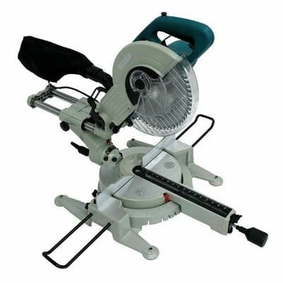 10" Sliding Compound Mitre Saw 240V Single Bevel With 254mm Blade
