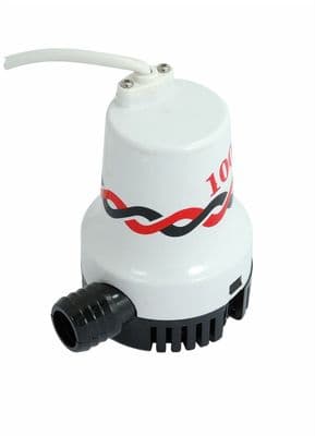 1000Gph Submersible Marine Bilge Water Pump 12V For Yacht & Boat