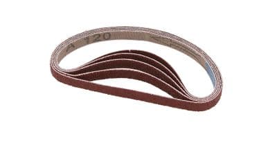 10mm X 330mm Sanding Belts For 10mm Finger File Air Belt Sander Resin Bonded