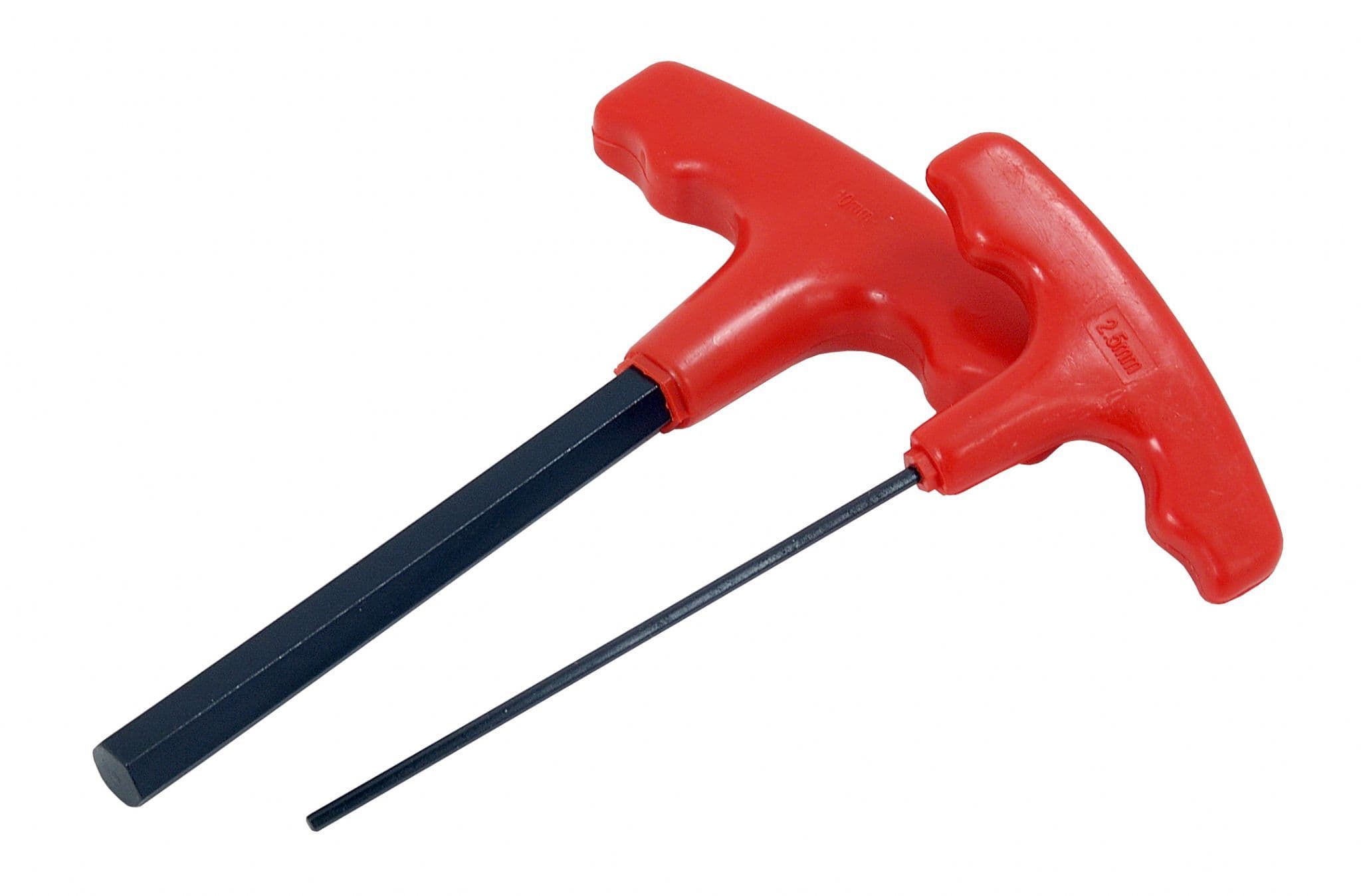 10Pc Imperial Hex Allen Key Wrench Set THandle Great For Lathes & Engineers