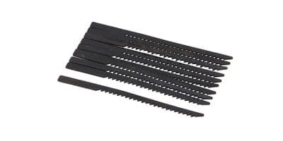 10Pcs Jigsaw Mini Hand Scroll Saw Blades 60mm Blade Set