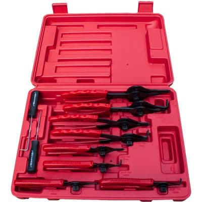 11Pc Circlip Pliers Internal & External