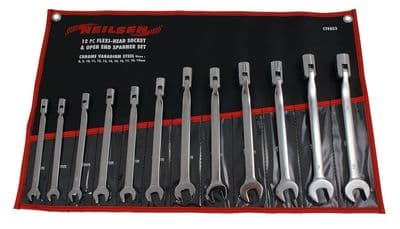 Crescent 8 in. Flex Head Adjustable Wrench with Ratcheting Jaw ACFR8VS - The Home Depot