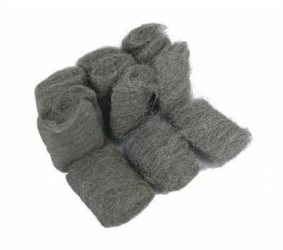 12Pc Mixed Steel Wire Wool Coarse, Medium & Fine