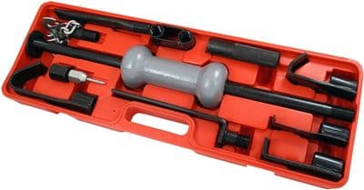 13Pc Heavy Duty 10Lb Slide Hammer Dent Puller Kit Car Auto Bodyshop Repair Tool