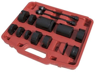 14Pc Sub Frame Arm Bush Installer & Remover Extractor For Mercedes Benz & Bmw