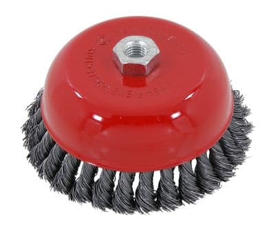 150mm Twist Knot Wire Wheel Cup Brush