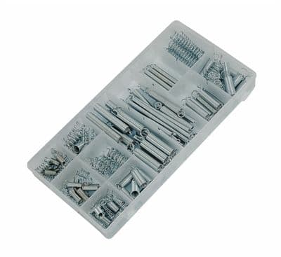 150Pc Springs Extension Tension Compression Extended Compressed Assorted + Case
