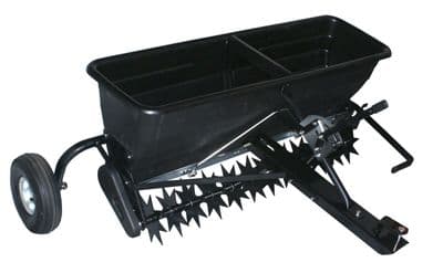 175Lb Multi Use Towed Along Spreader With Spikes For Grit Seed Fertiliser