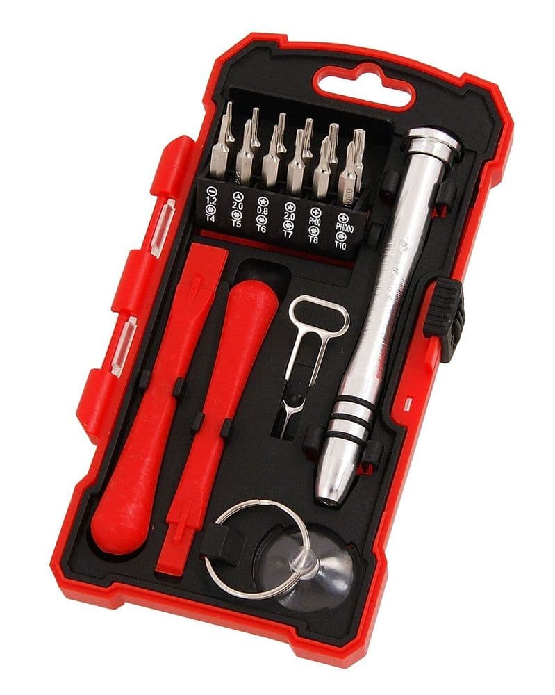 17Pc Mobile Phone Repair Opening Tool Kit Screwdriver Set
