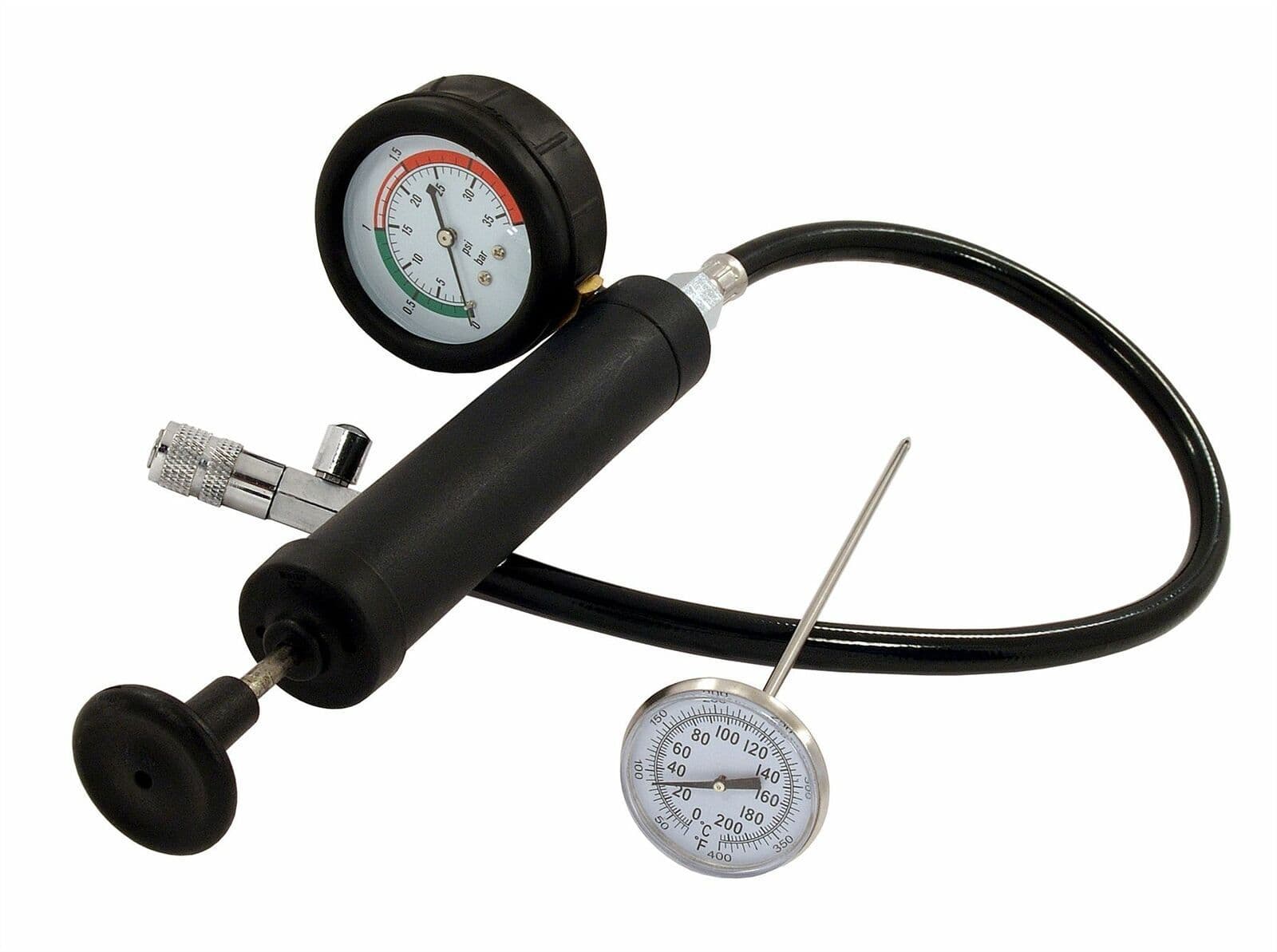 18 Pcs Radiator Pressure Tester Kit Cooling System Test Detector Set Tool