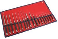 18Pc Parallel Pin Punch Tool Set And Automatic Centre Punch 1.5mm To 9.5mm