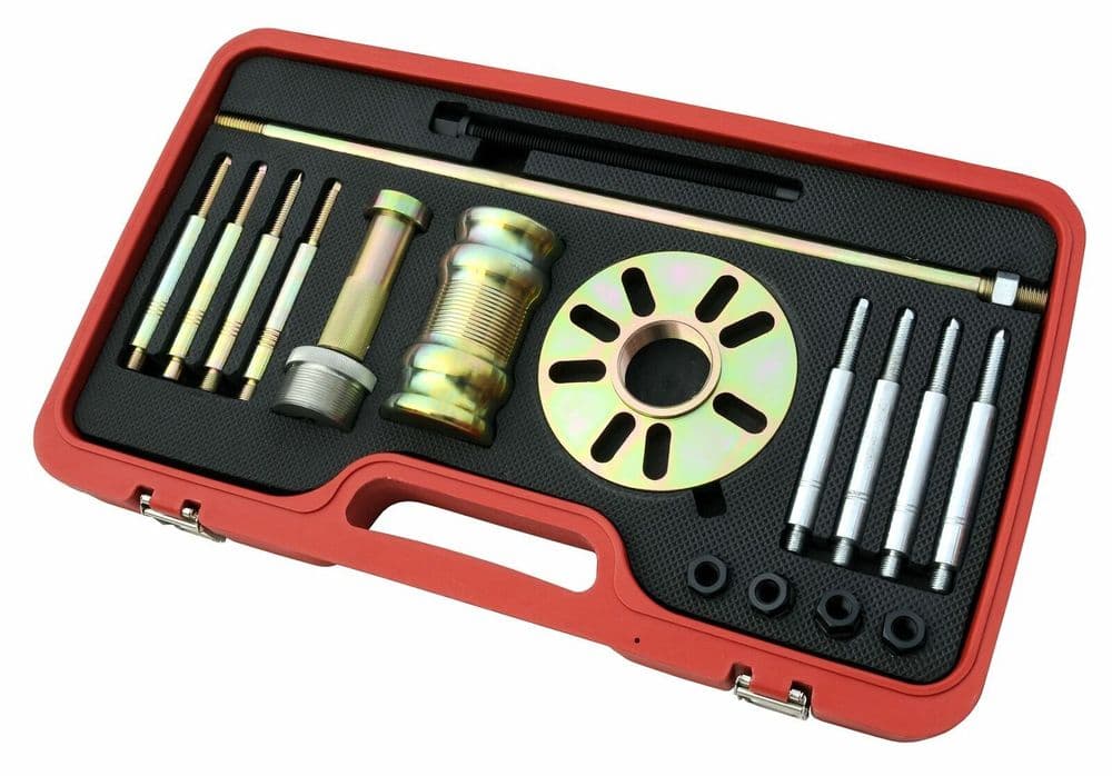 18Pcs Wheel Hub Puller Drive Shaft Bearing Puller Tool Set Vw Audi Ford Bmw