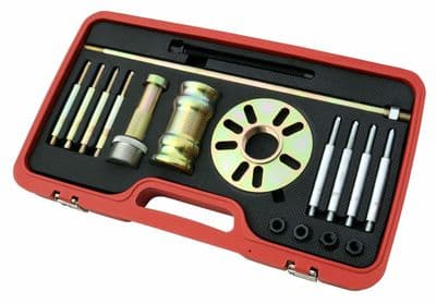18Pcs Wheel Hub Puller Drive Shaft Bearing Puller Tool Set Vw, Audi, Ford, Bmw