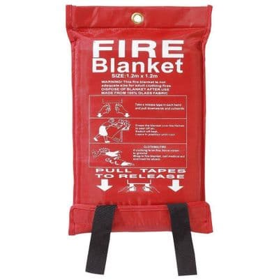 1M X 1M New Sealed Home Safety Fire Blanket Protection