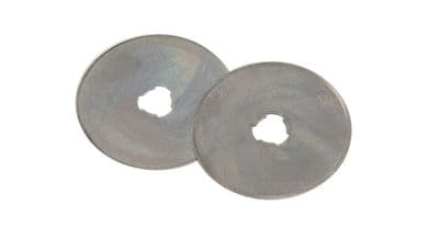 2 Pce 45mm Rotary Cutter Blades