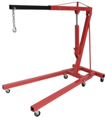 2 Ton Hydraulic Folding Engine Crane Stand Hoist Lift