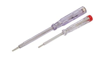 2 X Mains Circuit Tester Screw Driver Voltage Pen Electrical Test Screwdriver