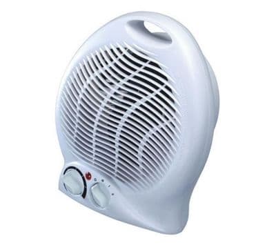 2000W Portable Floor Silent Electric Fan Heater Hot & Cold Upright