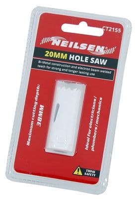 20mm Bi Metal Hole Saw Drill Bit Cutter For Wood Plastic Metal