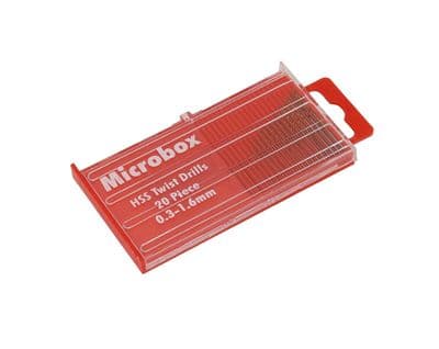 20Pc Micro Small Tiny Hss Twist Drills,Watch,Craft,Jewelers,Model Makers Bit Set