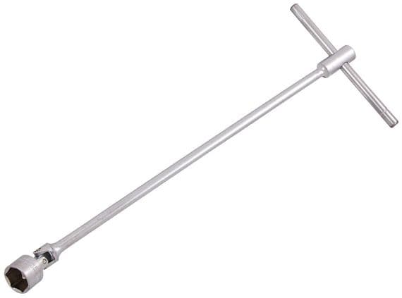 21mm Universal Socket Joint T Bar Wrench With Sliding Handle 400mm Long