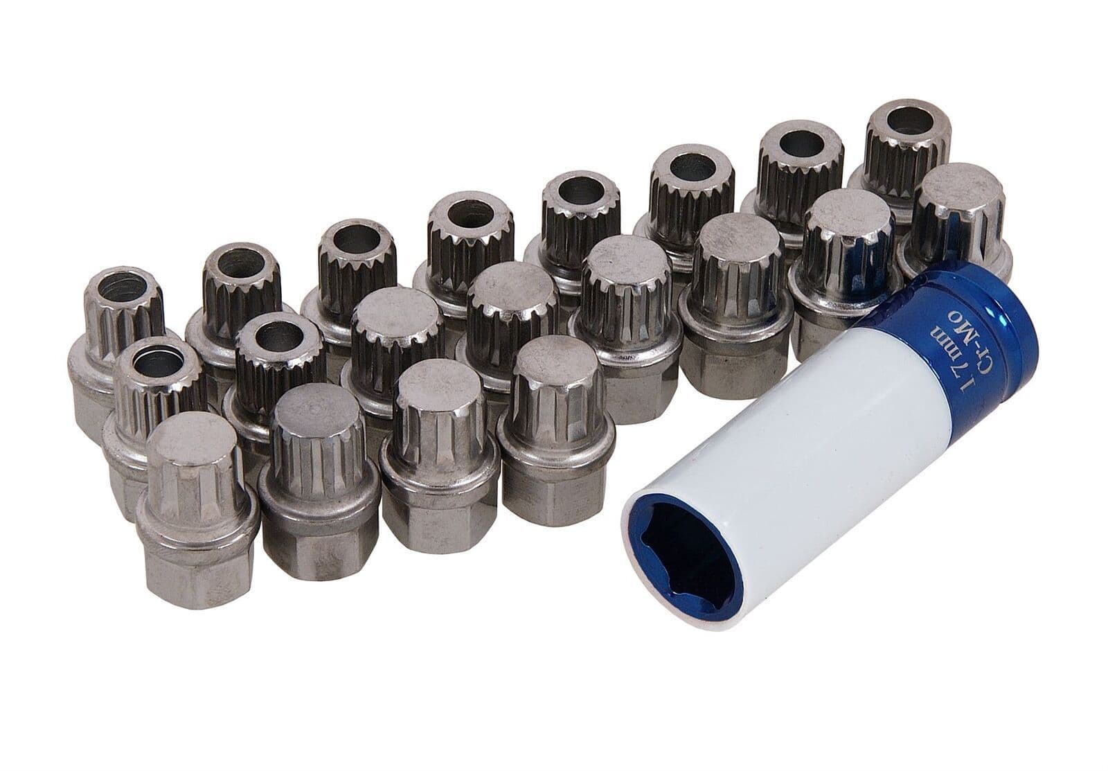 21Pc Bmw Locking Wheel Nut Screw Socket Key Master Tamper Proof Tool Set