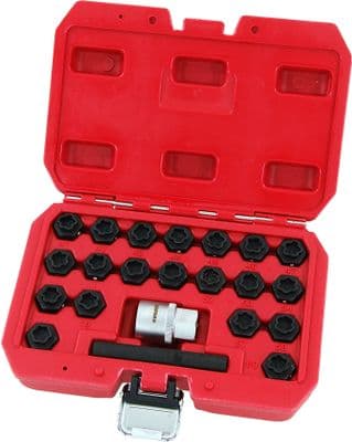 22Pc Bmw Locking Wheel Nut Key Socket Unique Anti Theft 2002-13