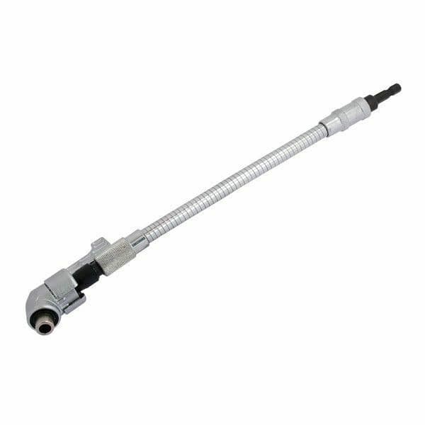 250mm Flexi Offset Screwdriver Bit Holder 90 Degree Drill Attachment Driver