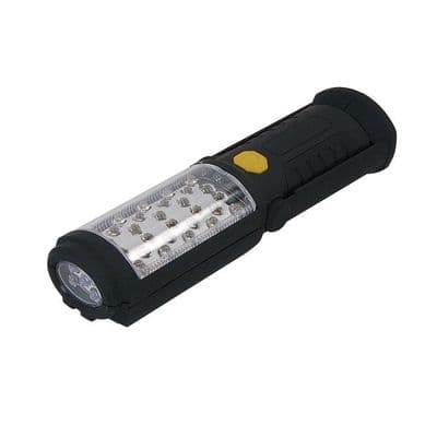 28 Led Work Light Camping Torch 5 Leds With Hanging Hook