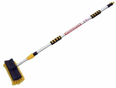 2M Telescopic Hose Water Fed Brush Cleaner For Caravan, Boat, Car, Van & Windows