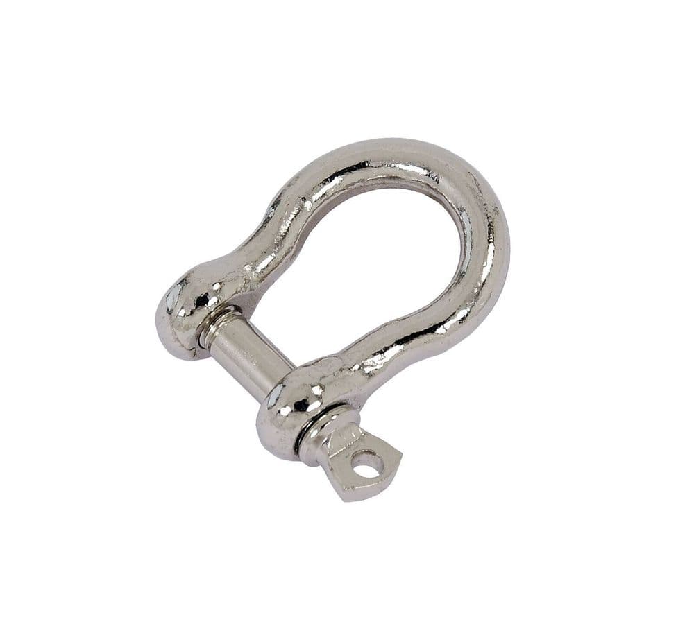 4 Pack 12mm Galvanised Steel D Shackle Dee Link Chandlery Lifting