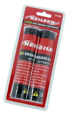 2Pc Grease Cartridge Set - 3Oz